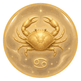 Cancer zodiac sign icon