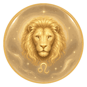 Leo zodiac sign icon