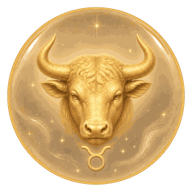 Taurus zodiac sign icon